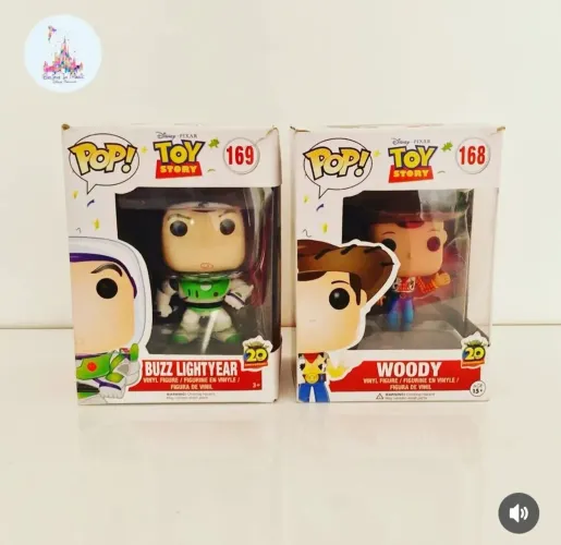 Funko Pop Toy Story Woody e Buzz