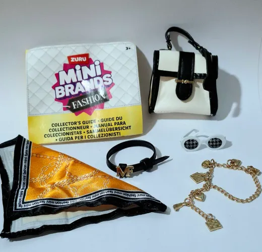 5 lindos Mini Brands Fashion para Barbie (acompanha catálogo)