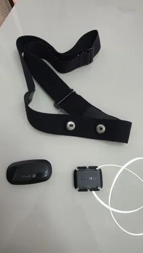Sensor cadência + cinta cardíaca 