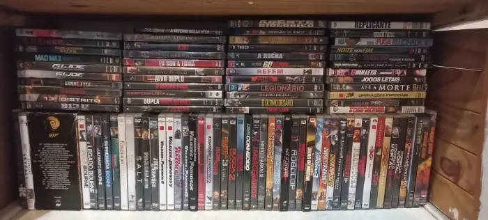 Filmes em dvd e Blu-ray