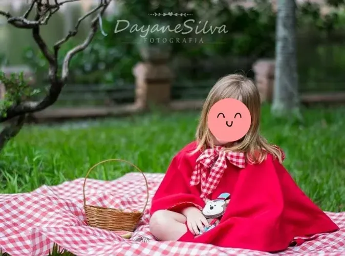 Fantasia infantil Chapeuzinho vermelho