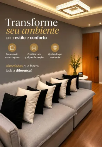 Almofadas decorativas 