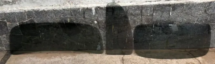 Vidros Fume De Época Fusca