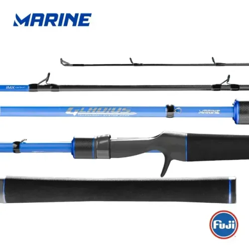 Vara p/ Carretilha Marine Gladius 6" (1.83m) | 10-14lb | 6-14g | Gl-601mlf