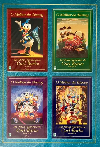 O Melhor da Disney - Carl Barks - Volumes 1 ao 15 - 17 ao 24 Editora Abril