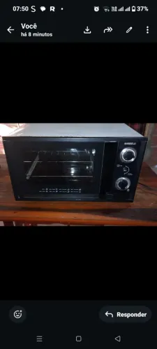 Forno elétrico Nardelli funcionando perfeitamente