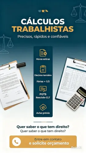 Cálculos trabalhista.
