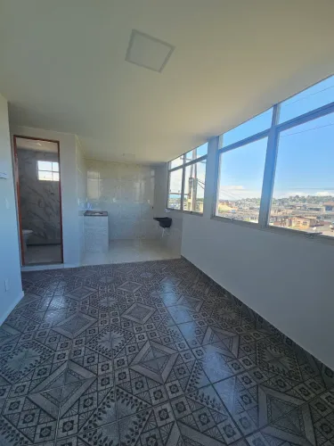 Apartamento Novo para alugar em Caxias, 1 Quarto com Garagem