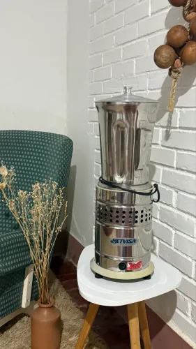 Liquidificador Industrial Metvisa LQL.4 - 4 Litros - Inox - Bivolt