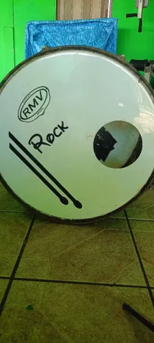 Bateria RMV rock azul perolado 