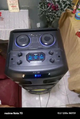 torre de som Muito potente BLUETOOTH, marca Pulse 2200wats de potencia