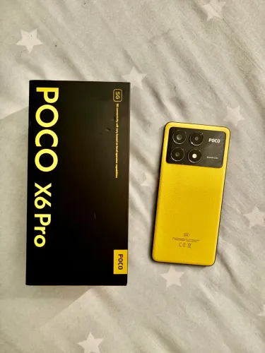 POCO X6 pro amarelo TOP