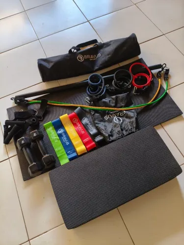 Kit profissional academia completo