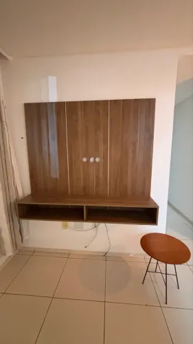 Pra vender hoje! Belíssimo Painel com rack suspenso de excelente qualidade!!!