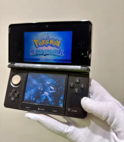 Nintendo 3ds Preto Old Desbloqueado 32 GB - Envio Olx Pay