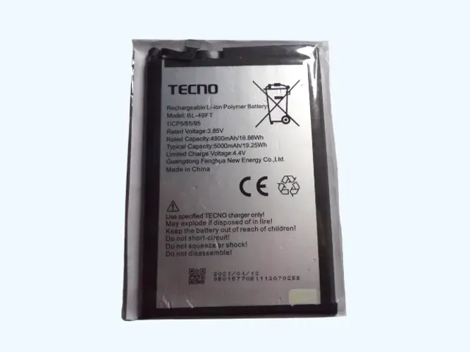 bateria original tecno mod bl-49ft tecno spark 8c/6 go