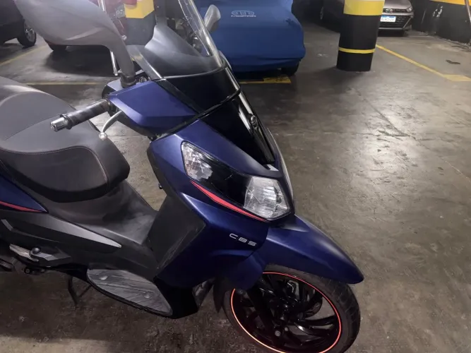 Moto Dafra Citycom 300i azul