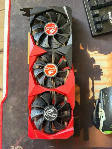 Placa de vídeo RTX 3060 12GB triple fan 