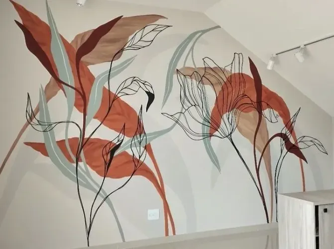Arte em parede