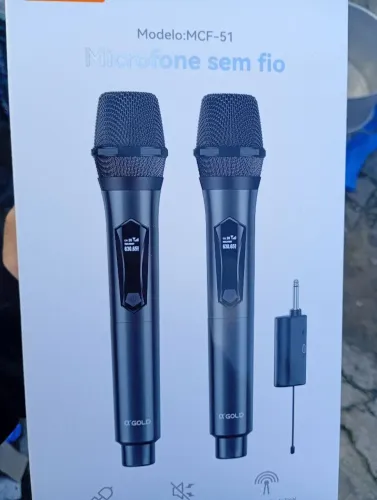 Kit 2   Microfone sem fio