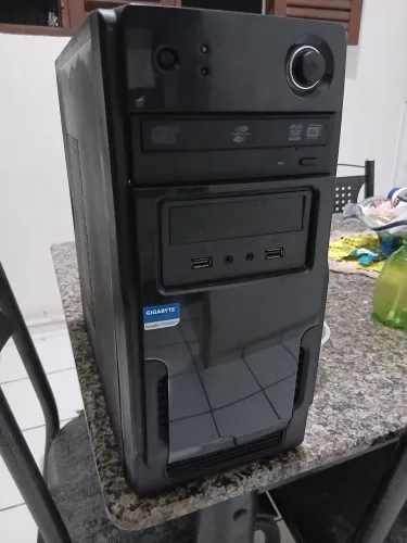 Gabinete com gravador de cd/dvd