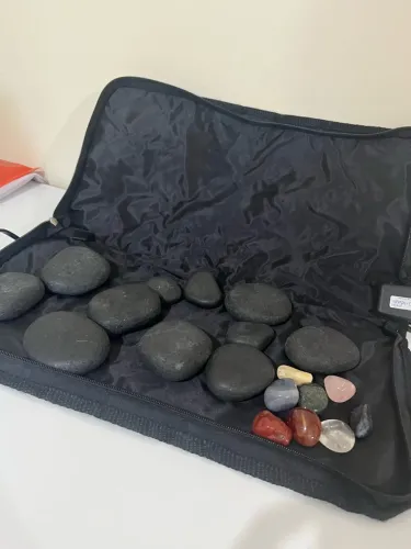 Bolsa térmica elétrica Bivolt - Pedras quentes Estek