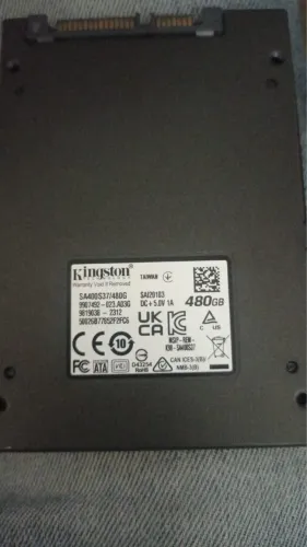 SSD 480gb Kingston