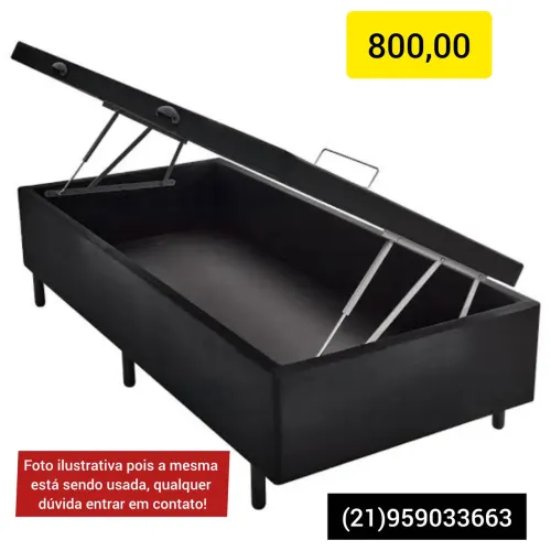 Cama Box Baú Solteiro 