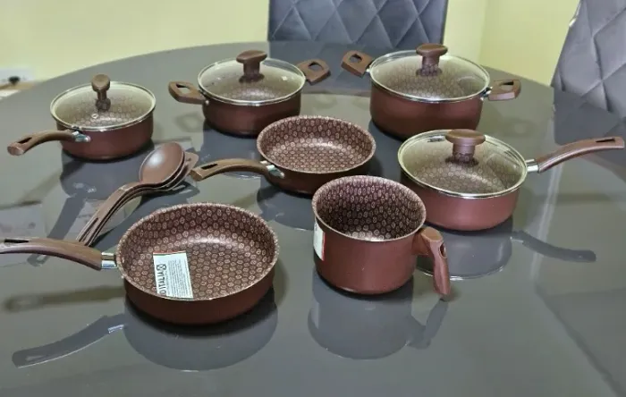 JOGO DE PANELA ANTIADERENTE 10 PEÇAs