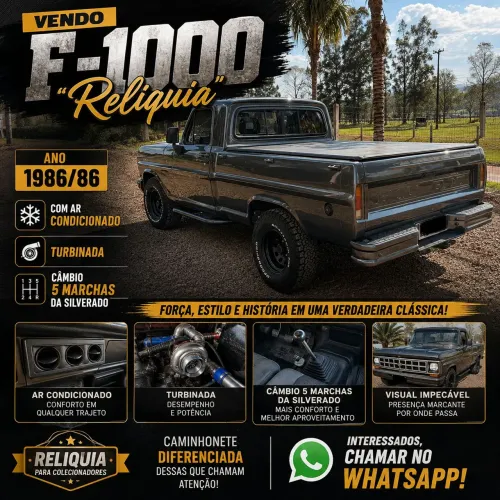 Ford F-1000 Super Diesel / Super Diesel Turbo 1986
