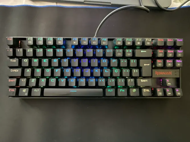 Teclado Gamer Mecânico Redragon Kumara Pro