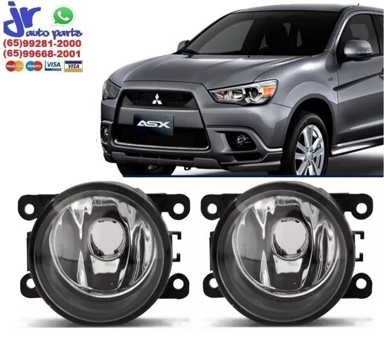 Par Farol De Milha Mitsubishi Asx 2011 2012 2013 Auxiliar Neblina (Reposição)