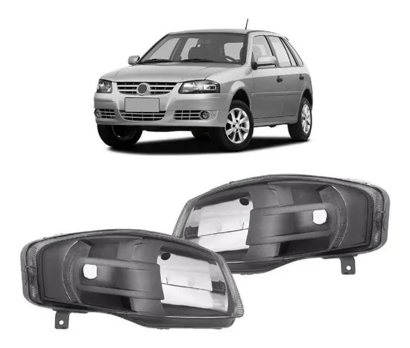 Farol gol g4 saveiro e parati cinza 2006 2007 2008 2009 2010 2011 2012 2013 2014