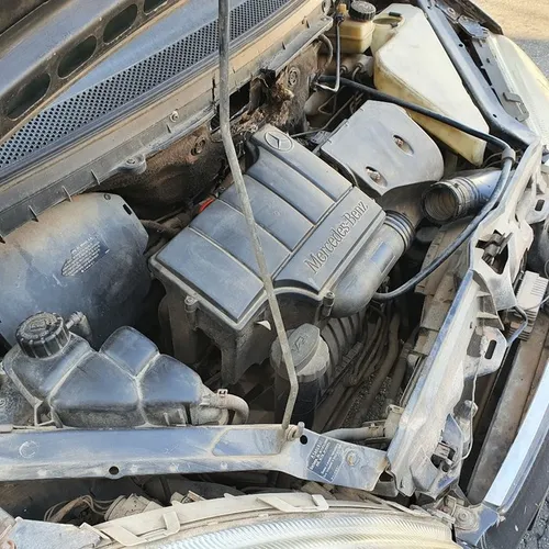 Mercedes classe a sucata mecanica