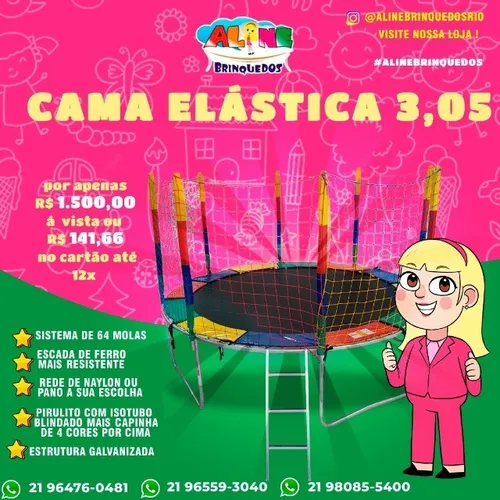 Cama Elástica 3.05M