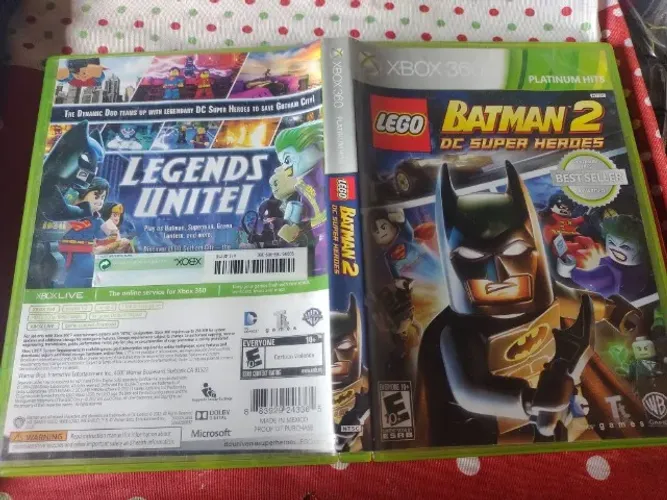 Lego Batman DC Super Heroes Volumes 2 + 3 Jogos Para Xbox 360
