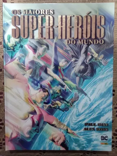 HQ Os Melhores Super Heróis do mundo capa dura Panini comics