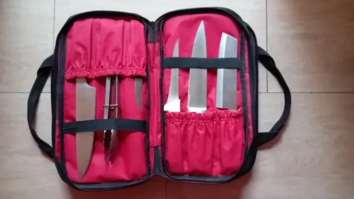 Porta facas e utensílios cozinheiro
