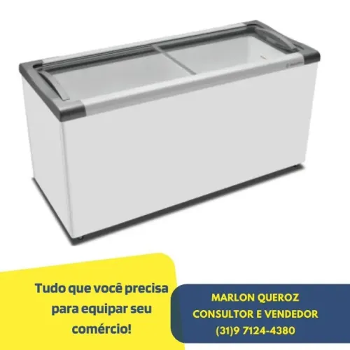Congelador Metalfrio Horizontal 388 Litros