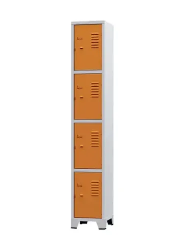 Roupeiro aço amapá com 4 portas-vestiário - Amapa