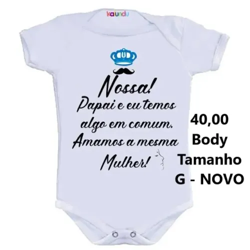 Body Tamanho G. NOVO