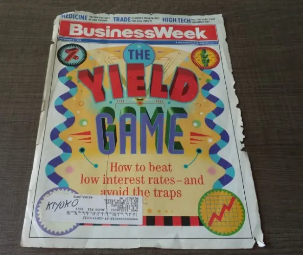 Revista Businessweek 1993 The Yield Game. Revista Para Colecionadores.