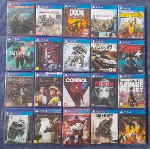 Jogos Ps4 Novos e Lacrados