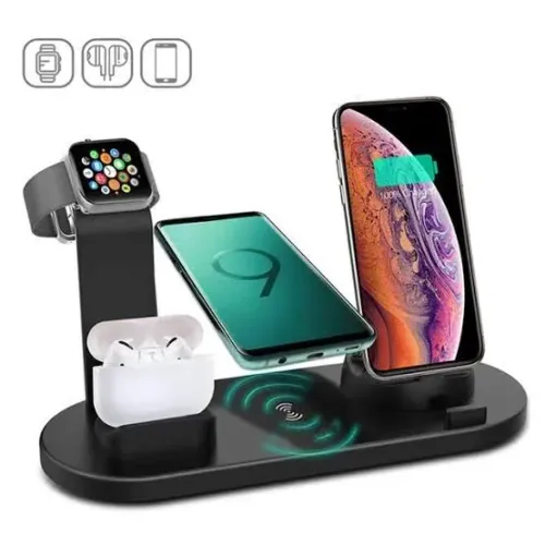 Carregue Tudo em um Só Lugar com o Dock de Carregamento 30W 7x1