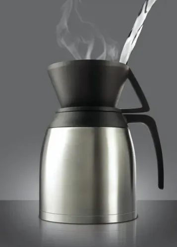 Melitta Cafeteira com jarra de aço inoxidável com filtros de café 1.5 Litros