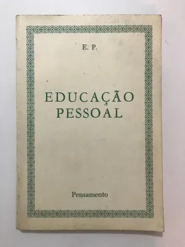 Livro Educação Pessoal