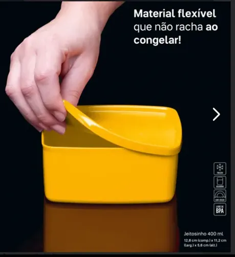 1 Jeitosinho 400 ml Maracujá Tupperware