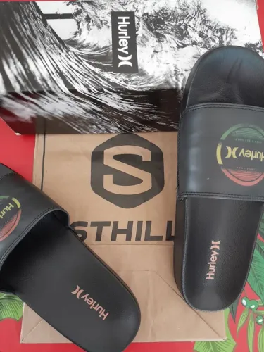 Chinelo Original Slide Roots Hurley