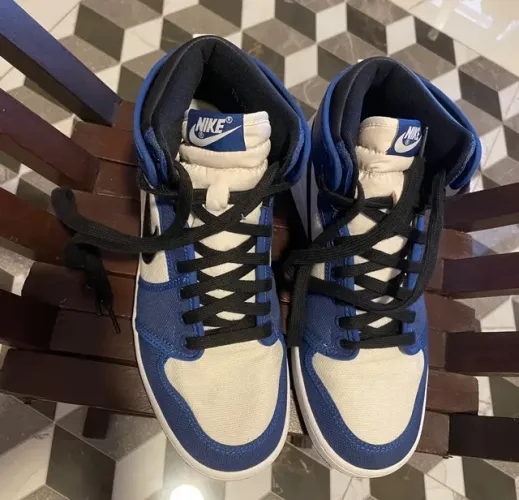 tênis nike air jordan 1ko storm blue