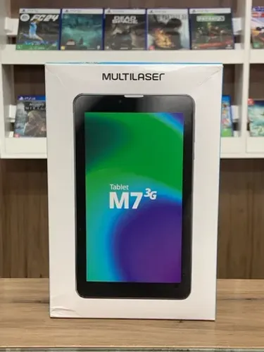 Tablet Multilaser M7 3G 32gb 3gb Ram Novo Excelente custo Benefício 